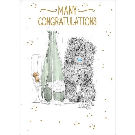 Many Congratulations Me to You Bear Card £1.79